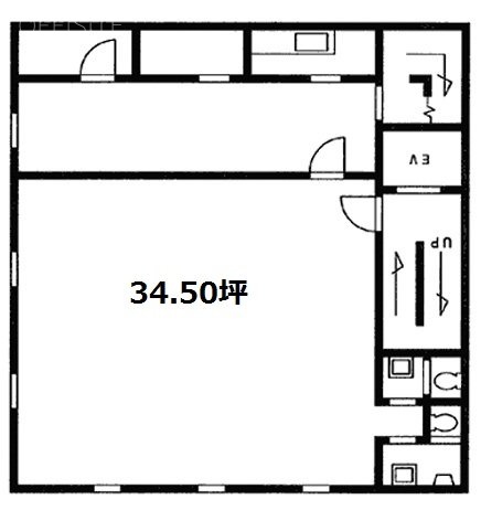 三嘉ビル3F 間取り図