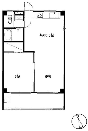 カーサエヌ101 間取り図