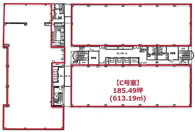 JMFビル東陽町01本館C 間取り図