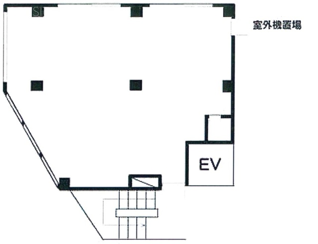 イーストビル301 間取り図