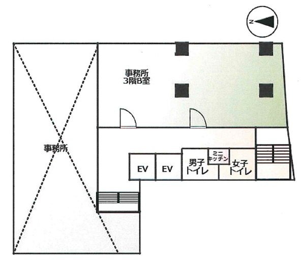 新八重洲ビルB 間取り図