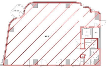 表参道千代田ビル3F 間取り図