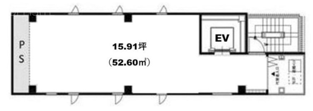 エラスムス芝公園4F 間取り図