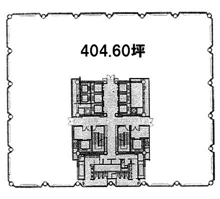 赤坂溜池タワー13F 間取り図