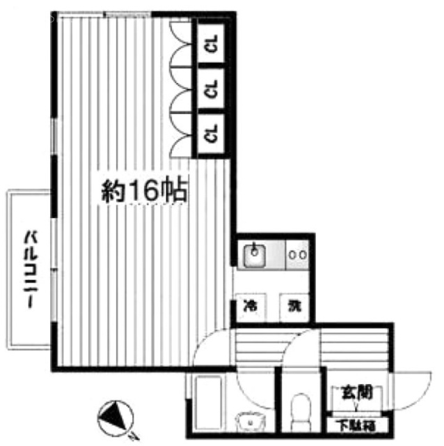 ラ・カーサ・セレナータ403 間取り図