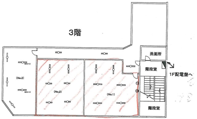 宏和ビル3F 間取り図