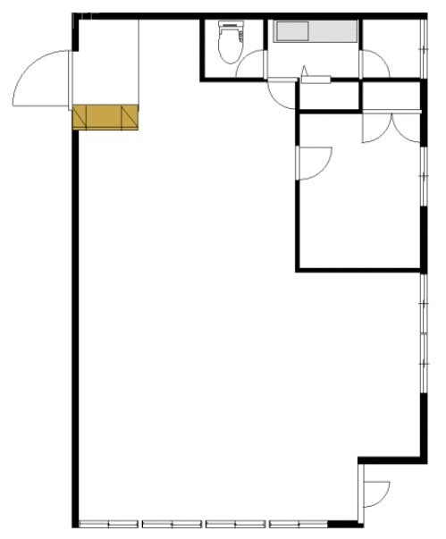 松涛アネックス203 間取り図