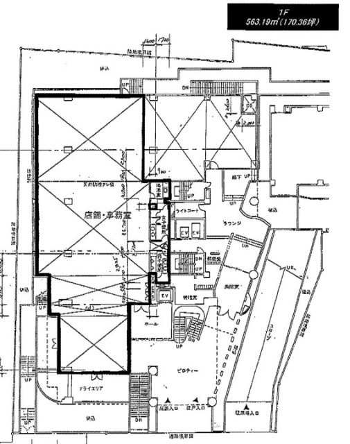 The Upper Residences at Minamiーaoyama1F 間取り図