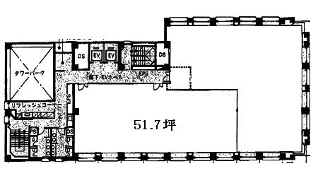 商工中金横浜ビル4F 間取り図