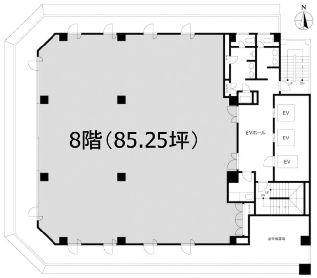 VORT錦糸町8F 間取り図