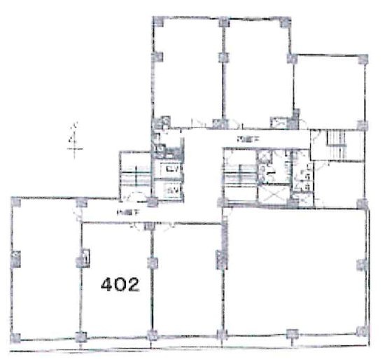 ローヤルマンション402 間取り図