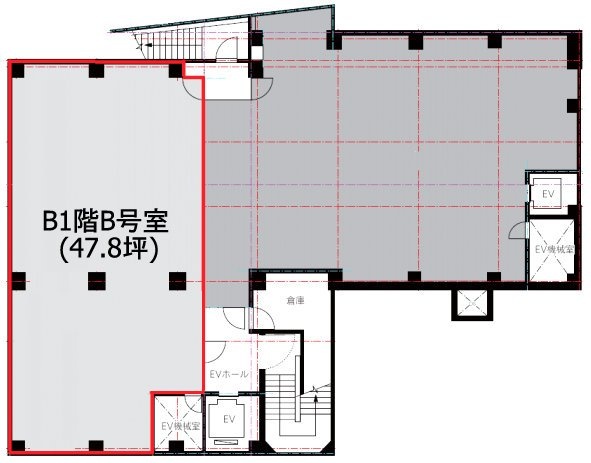 サンシャイン・タヒチB 間取り図