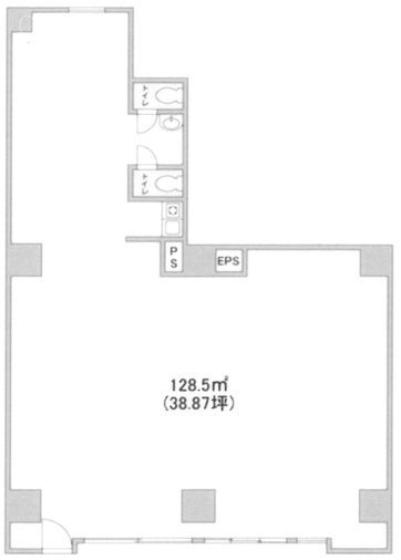 アスカルカーサビル1F 間取り図