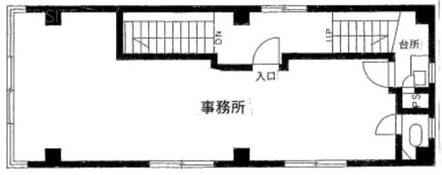 エフビル2F 間取り図