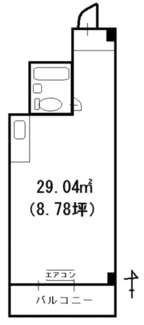 葛西ビル702 間取り図