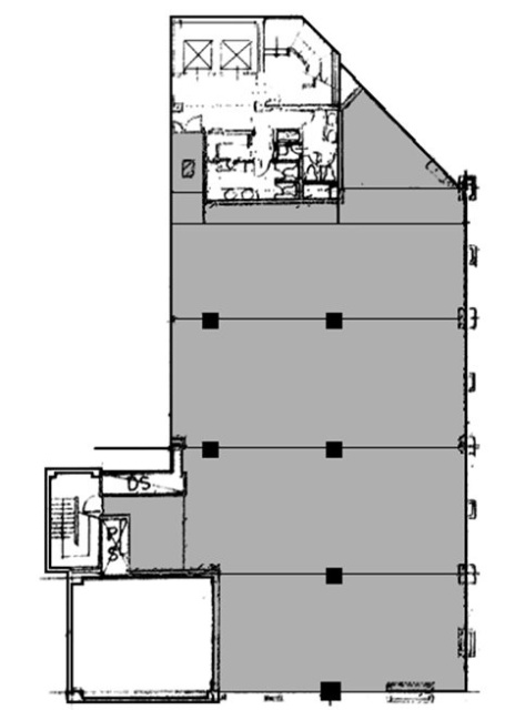 SVAX西新橋ビル4F 間取り図