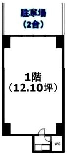 岡島ビル1F 間取り図