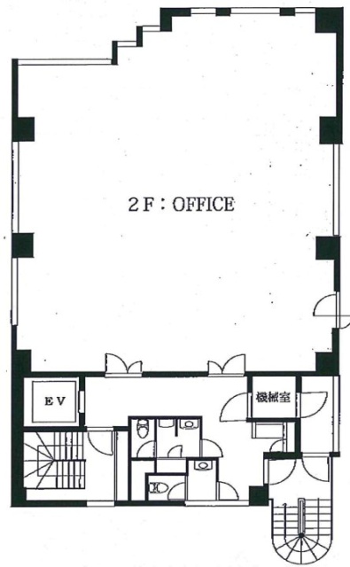 新橋NKKビル2F 間取り図