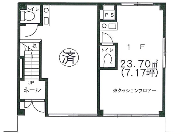 MKビル1F 間取り図