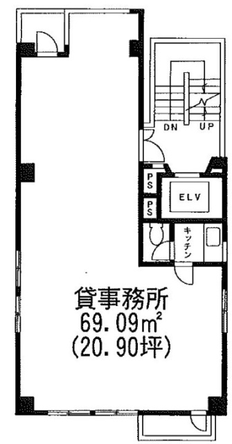 すやまビル4F 間取り図