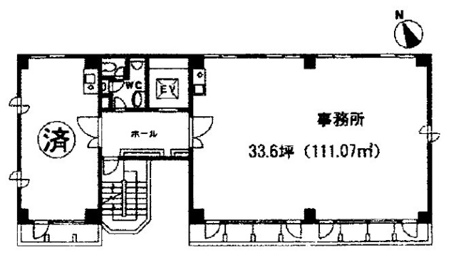 YKBマイクガーデン501 間取り図
