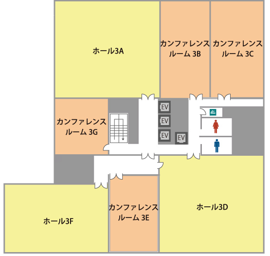 TKP市ヶ谷ビル(TKP市ヶ谷カンファレンスセンター)A 間取り図