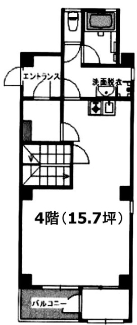 ストリアビル4F 間取り図