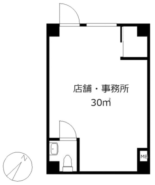代々木FTビル102 間取り図