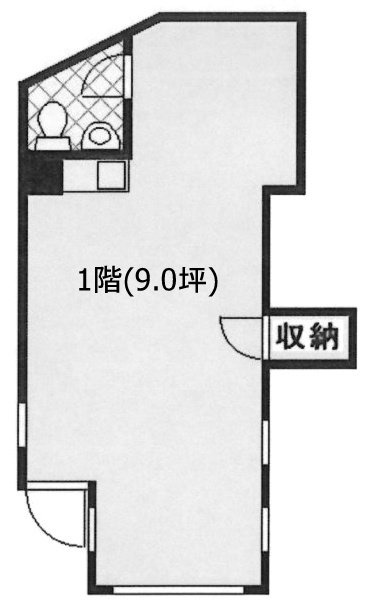 エレガントビル1F 間取り図