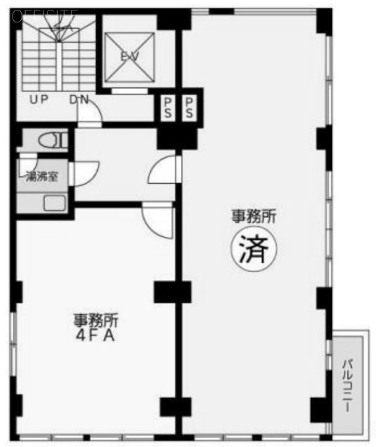 プラントビルA 間取り図