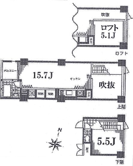 ベルメゾン南麻布effe206 間取り図