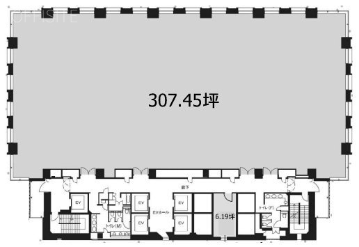 芝浦ルネサイトタワー5F 間取り図