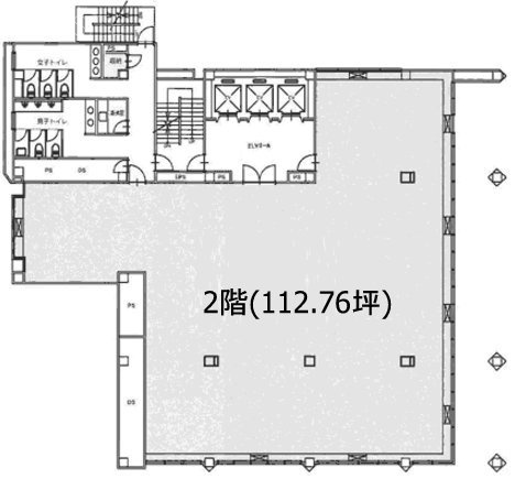 JDBビル2F 間取り図