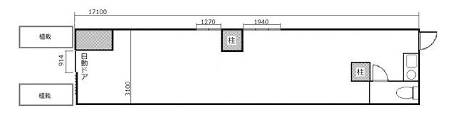 ヴェラハイツ武蔵小山1F 間取り図