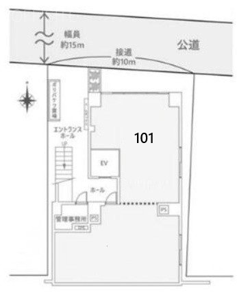 レジェンド浅草ビル101 間取り図