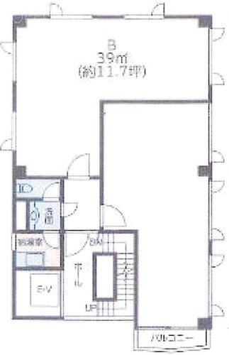 グリーンビル小机B 間取り図