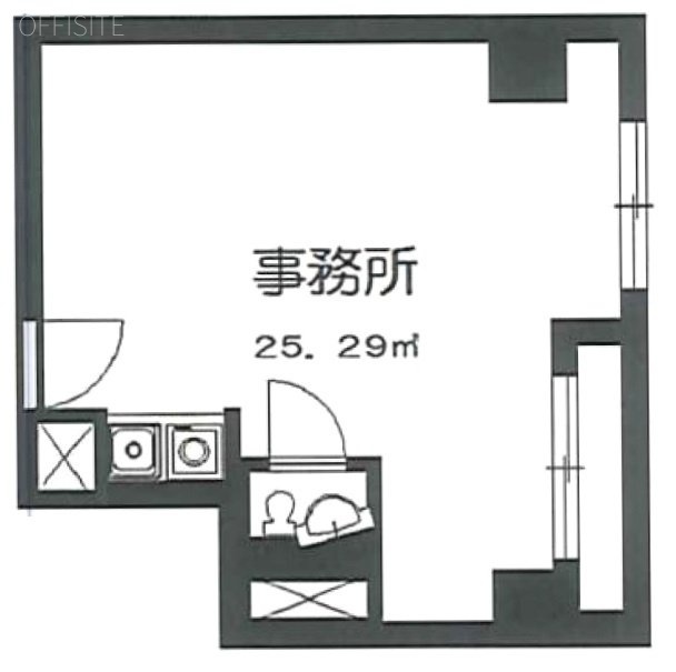 日興パレス南平台アヅマ4F 間取り図