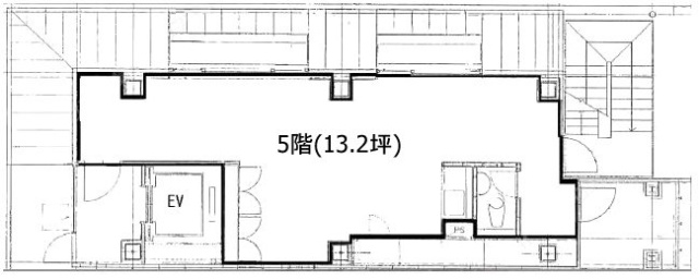 114ビル5F 間取り図