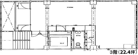 高円寺Jビル3F 間取り図