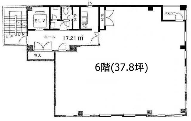 ル・グラシエルBLDG.26F 間取り図