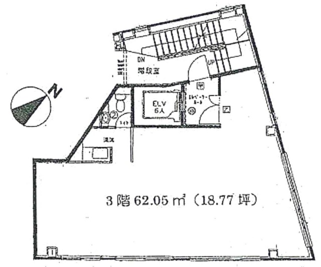 高野クリニックビル301 間取り図