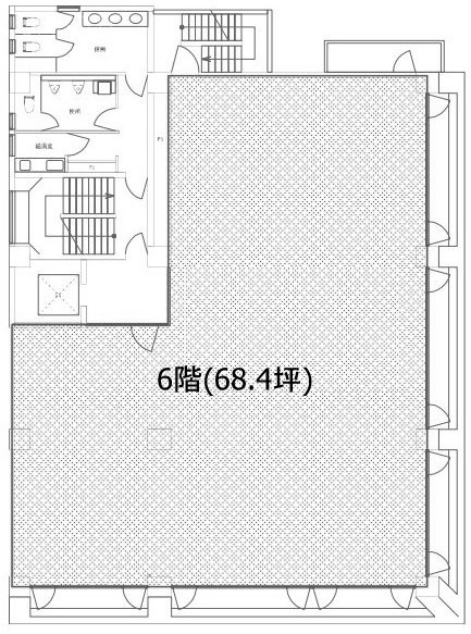 ザ・パークレックス蔵前6F 間取り図