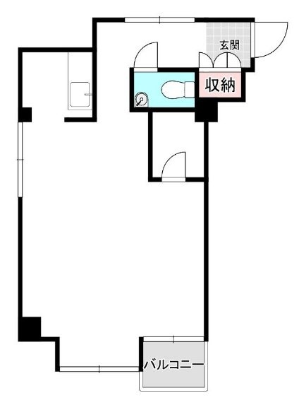 本郷七番館3F 間取り図