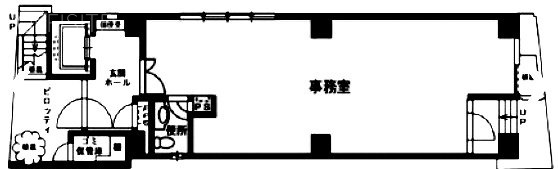 イデア南麻布ビル1F 間取り図