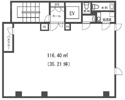 I・T秋葉原ビル2F 間取り図