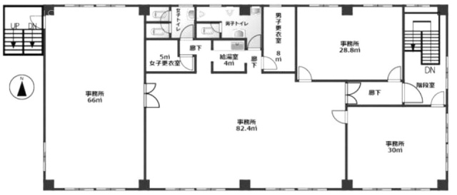 シバビル3F 間取り図