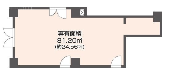 キングダム御苑1F 間取り図