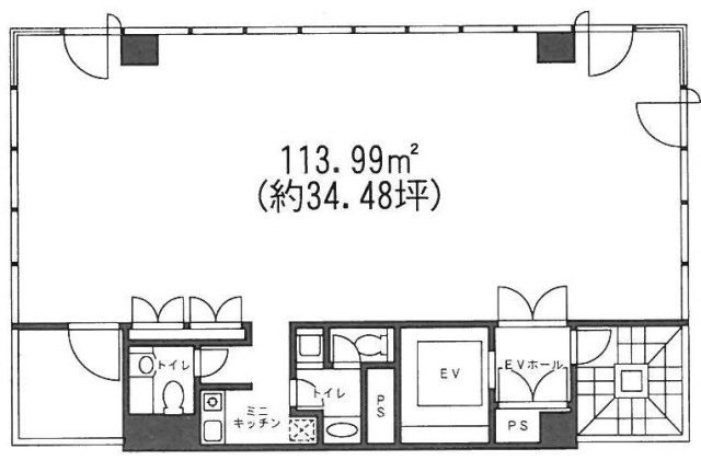 UFビル53F 間取り図