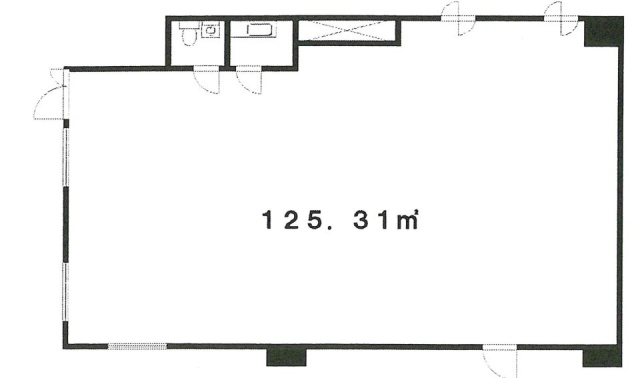 ワールドビル1F 間取り図