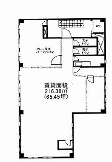 やまきビル4F 間取り図
